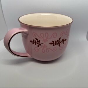 Pink and Cream Starbucks Valentine’s Coffee Mug 2011